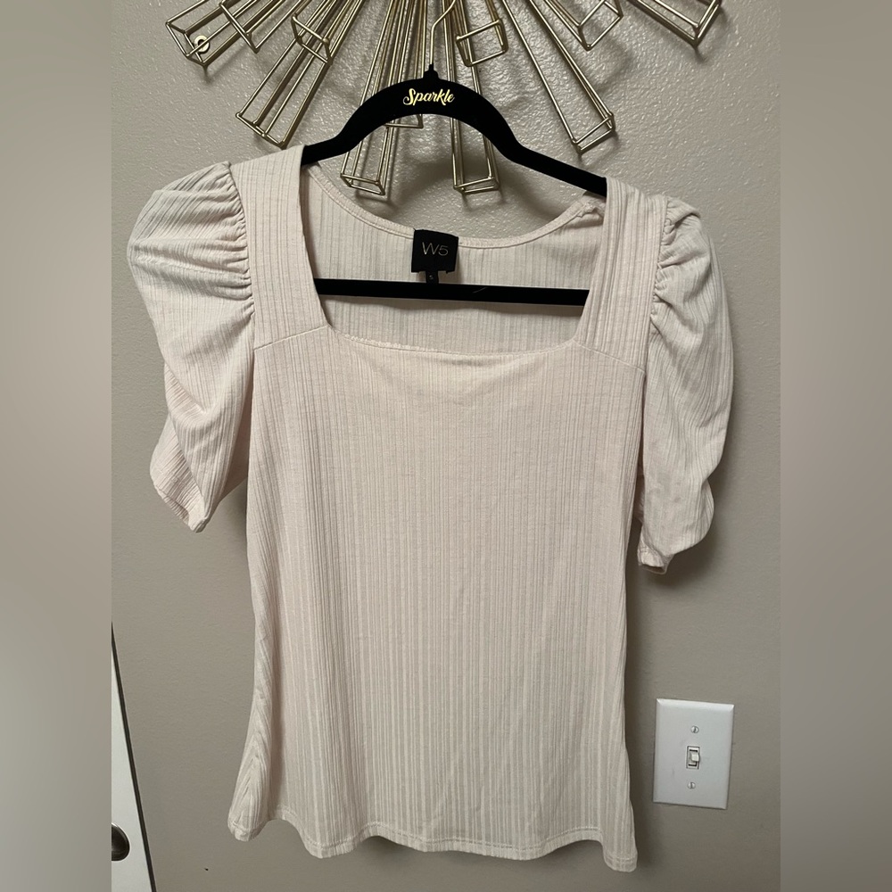 W5 puff sleeve blouse